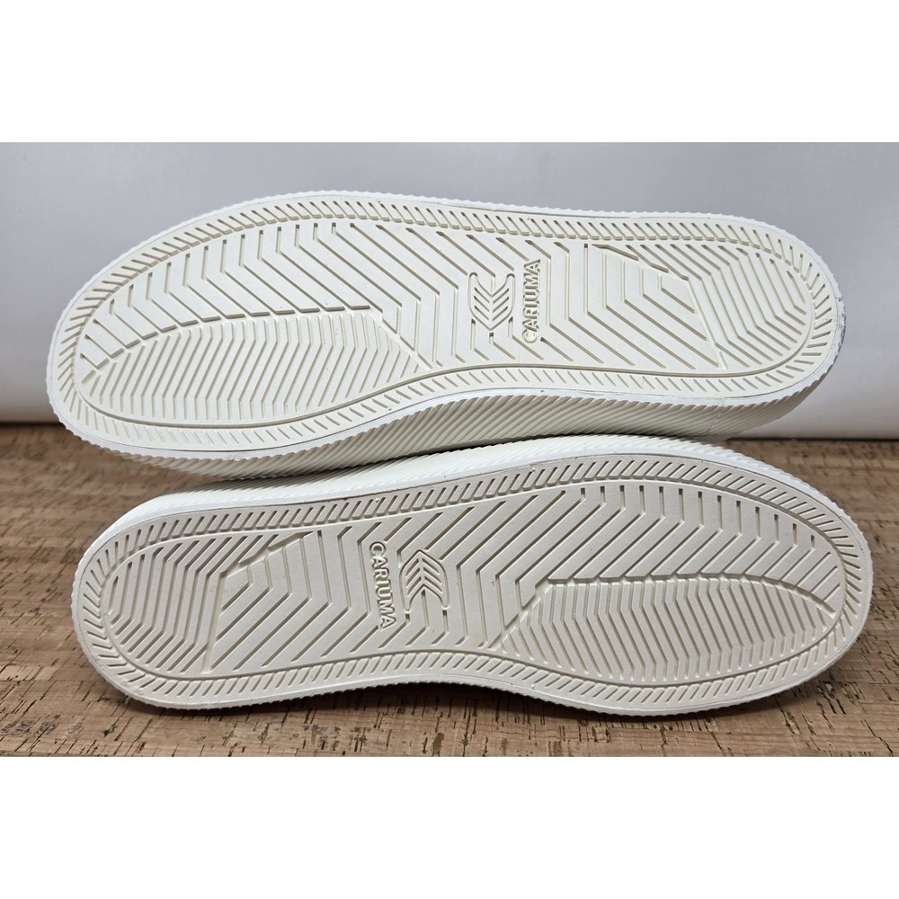 CARIUMA OCA Low Top Off-White Canvas Sneakers Men's US 4.5 Womens 6 Shoes - Picture 11 of 11